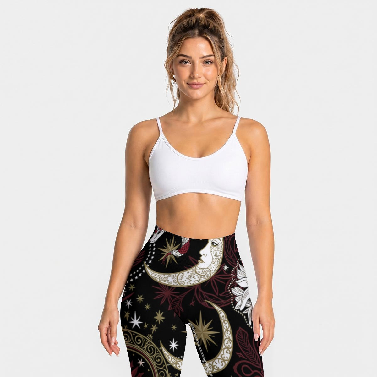 All-Over Print Women's Seamless High Waisted Butt-Lifting Leggings