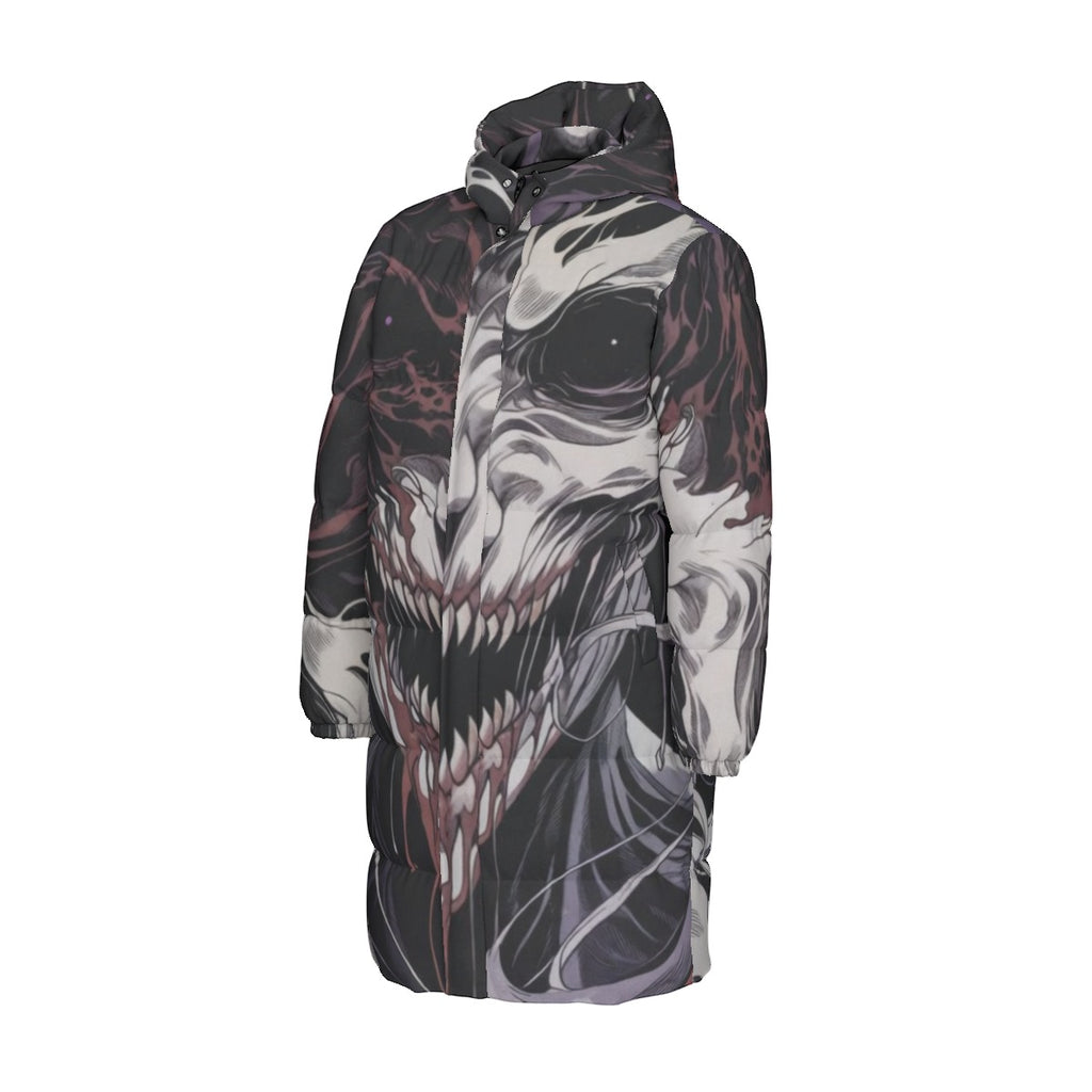 All-Over Print Unisex Long Down Jacket