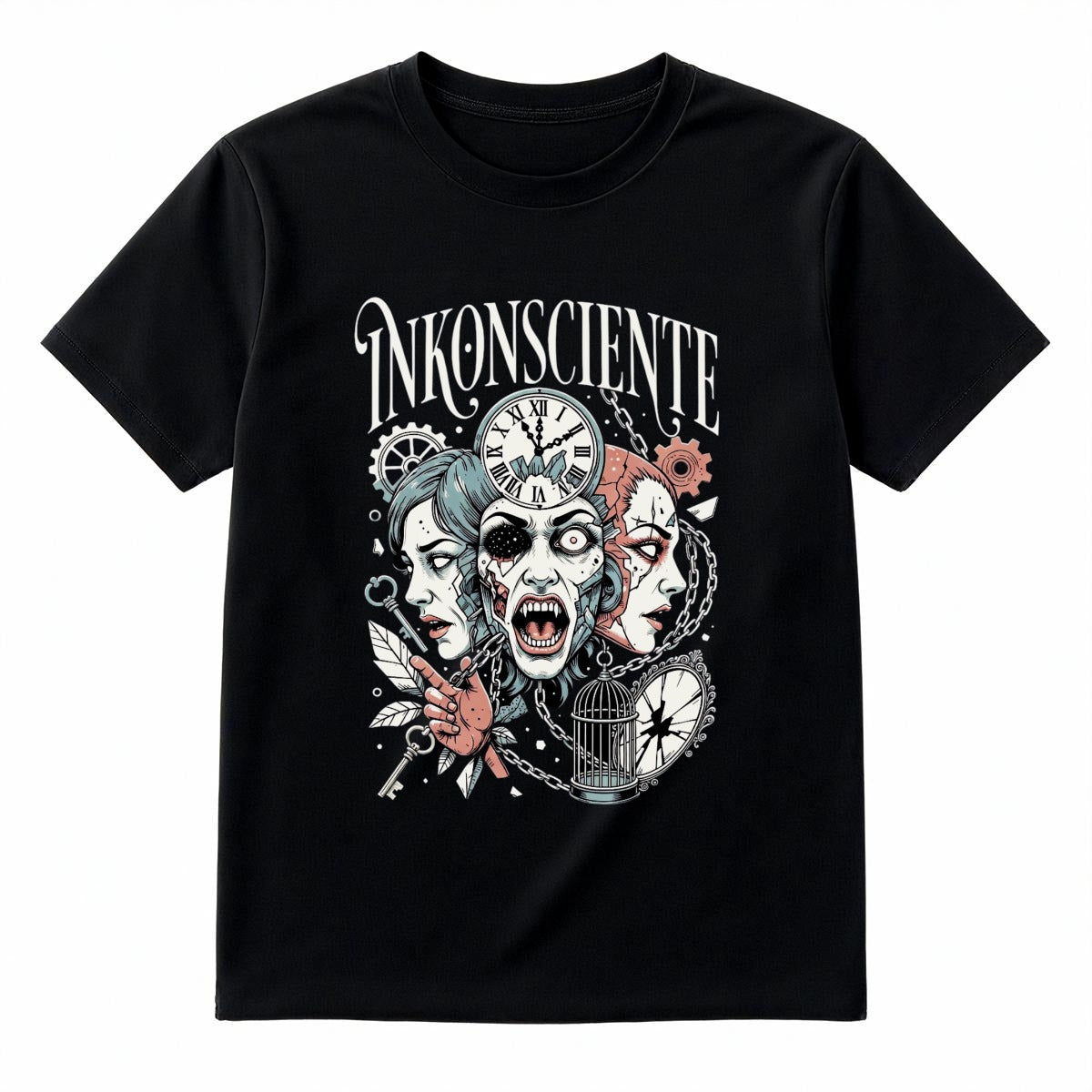 Men's T-Shirt Printed in USA |Gildan 5000 Double DTG