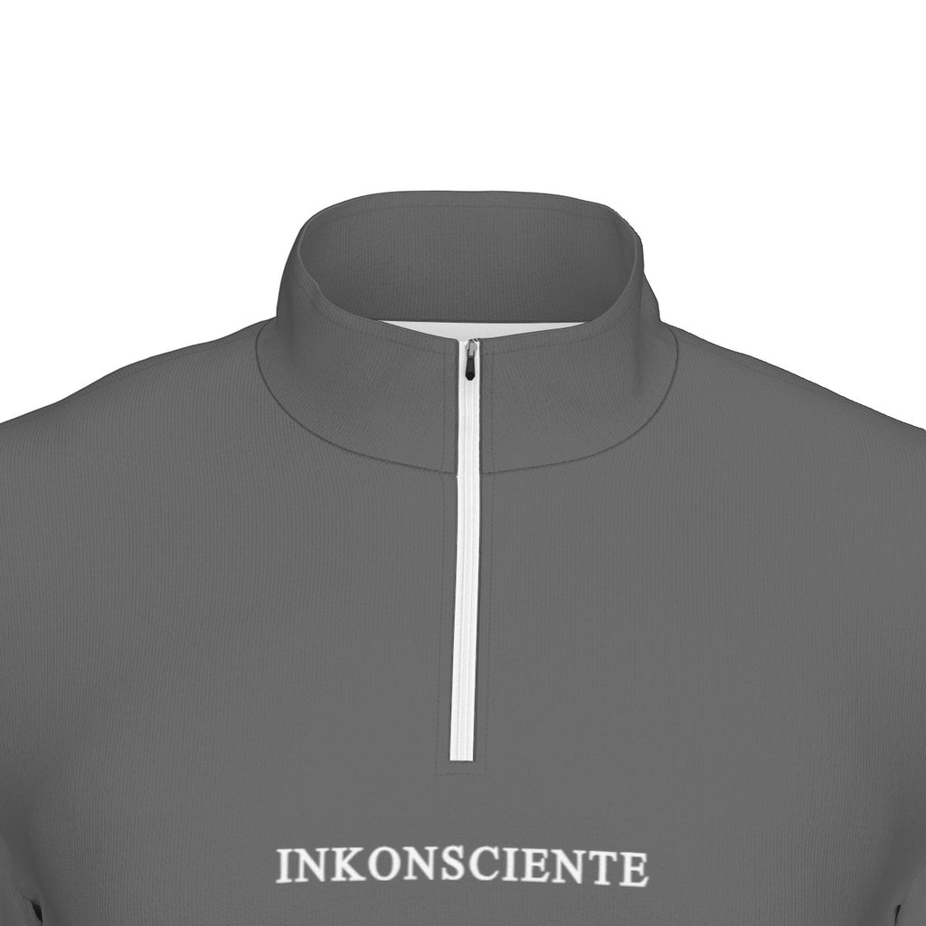 All-Over Print Men's Sports Collar Jersey With Long Sleeve| Interlock