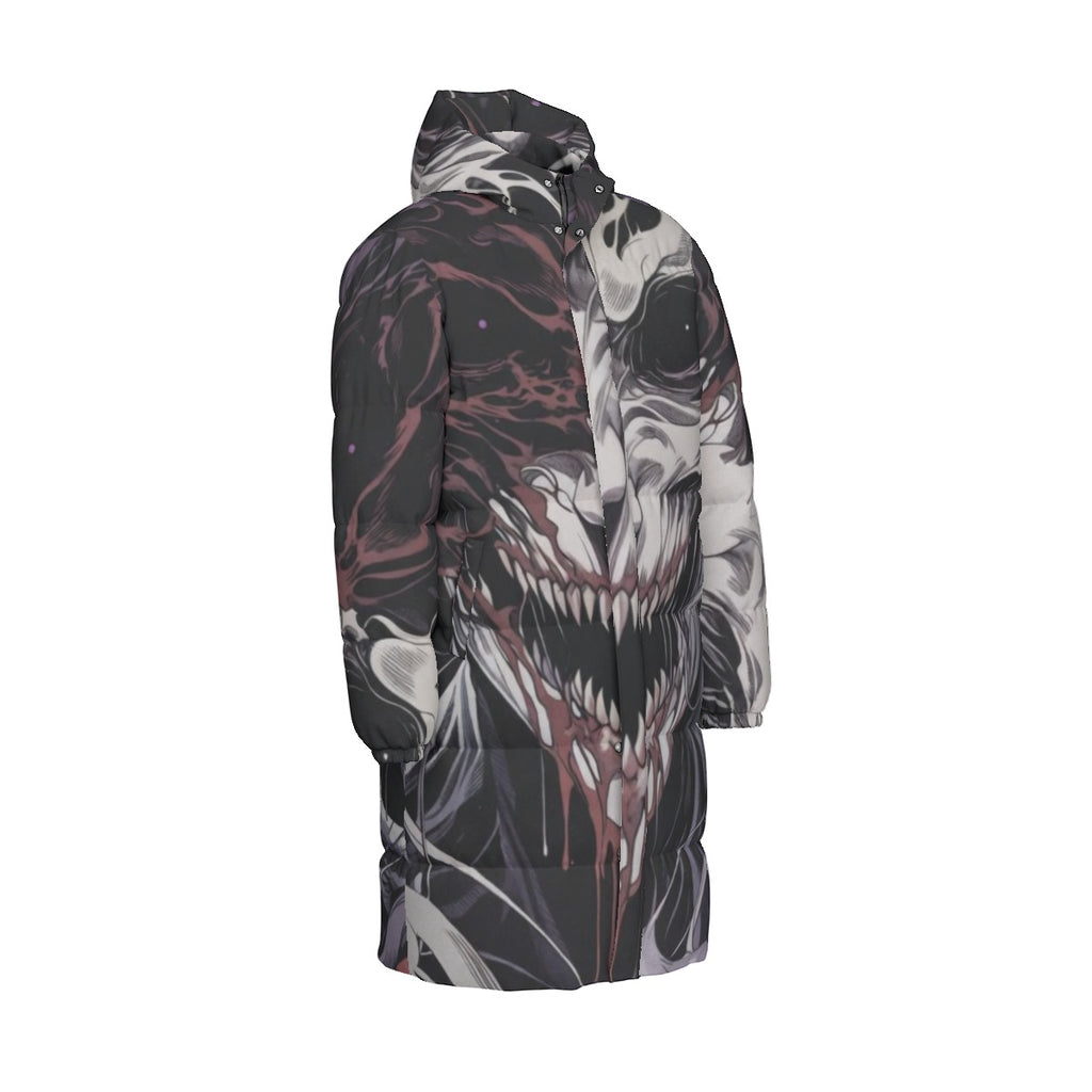 All-Over Print Unisex Long Down Jacket