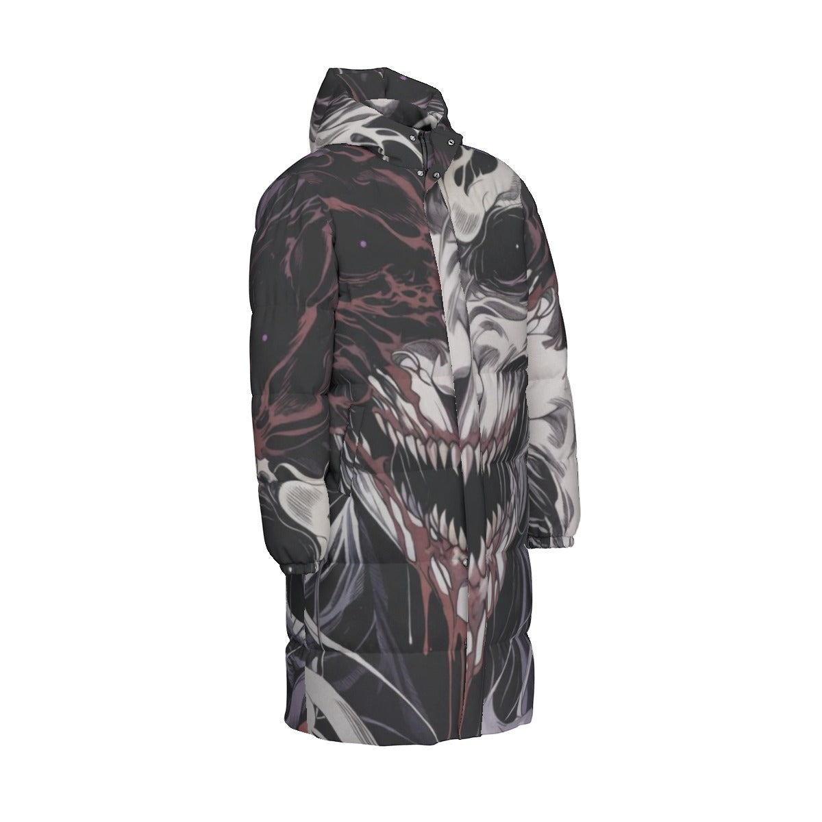 All-Over Print Unisex Long Down Jacket