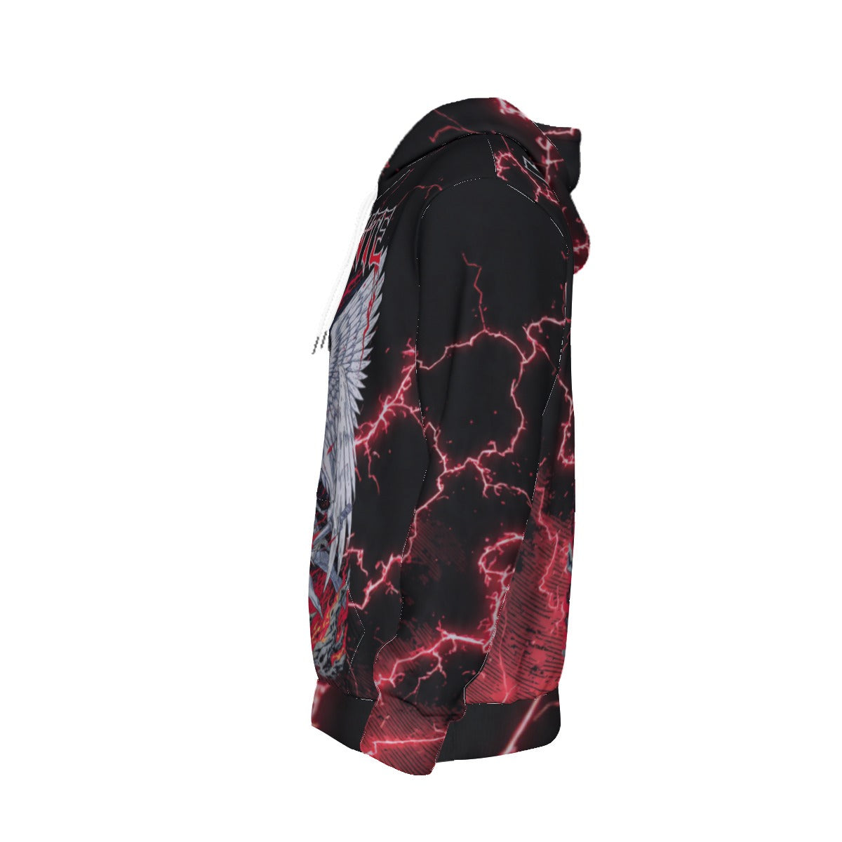 All-Over Print Men's Thicken Pullover Hoodie