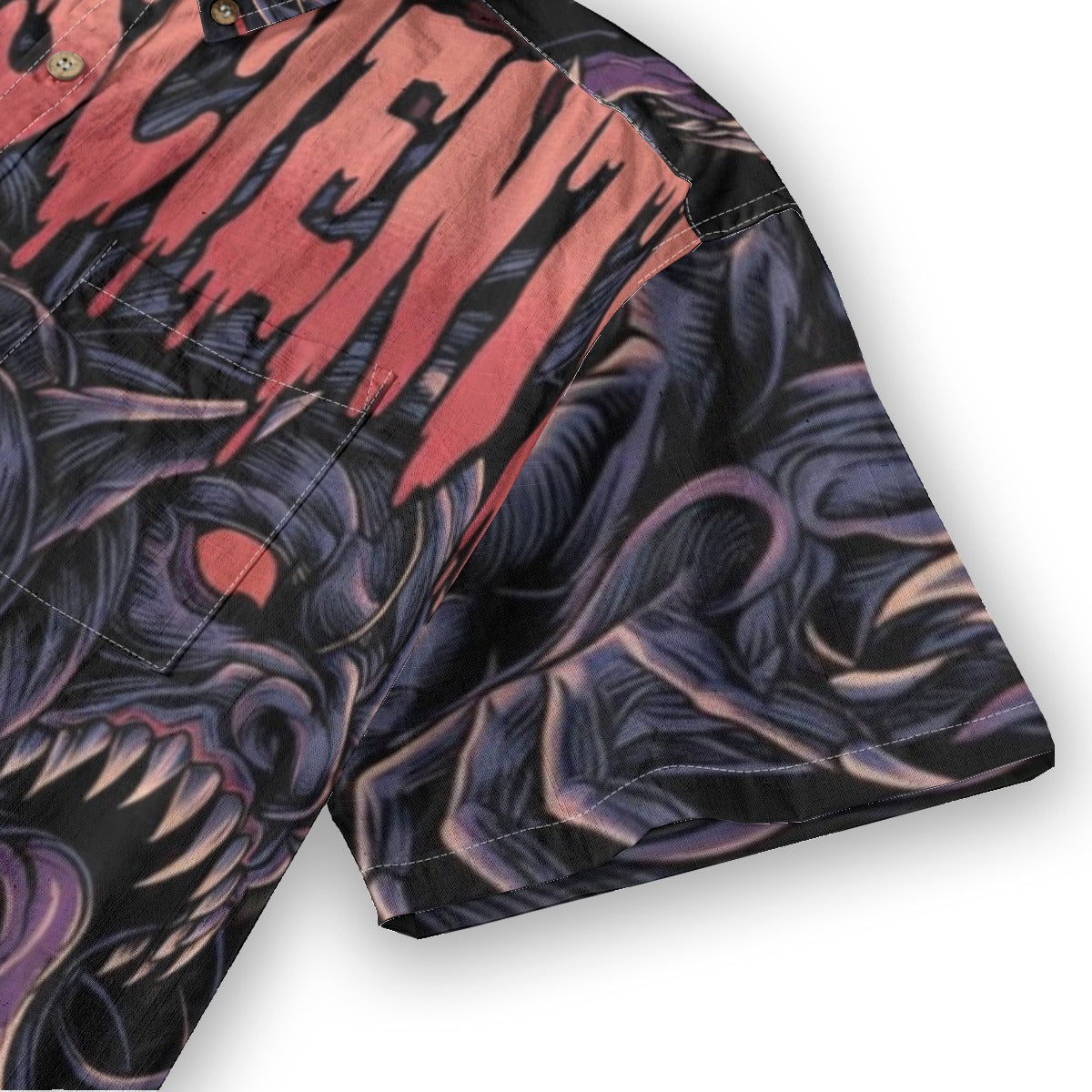 All-Over Print Men's Breathable Cotton Shirt|125GSM