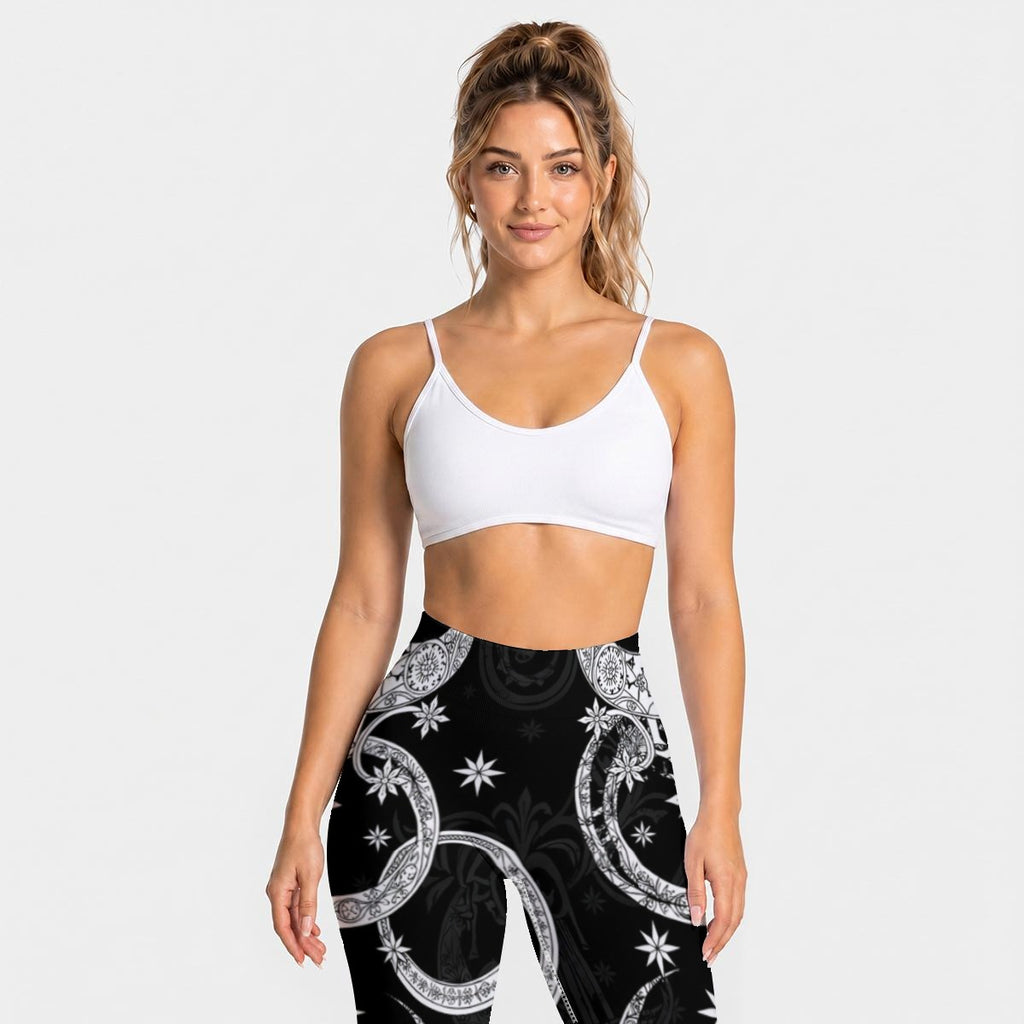 All-Over Print Women's Seamless High Waisted Butt-Lifting Leggings