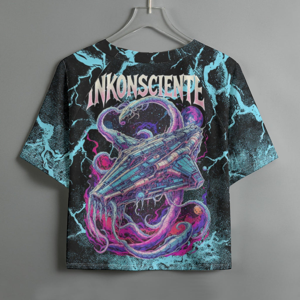 All-Over Print Women's Raglan Sleeve T-Shirt|210GSM