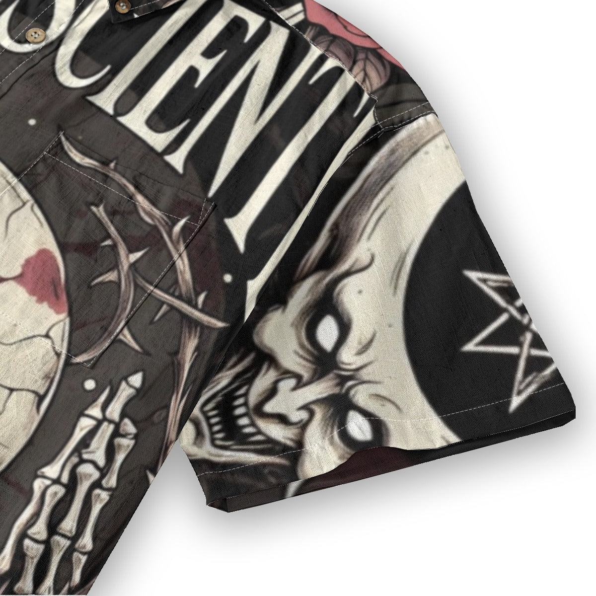 All-Over Print Men's Breathable Cotton Shirt|125GSM