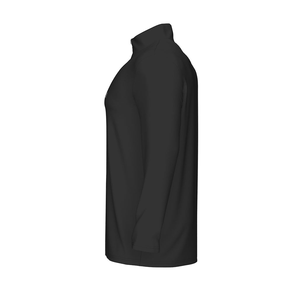 All-Over Print Men's Sports Collar Jersey With Long Sleeve| Interlock