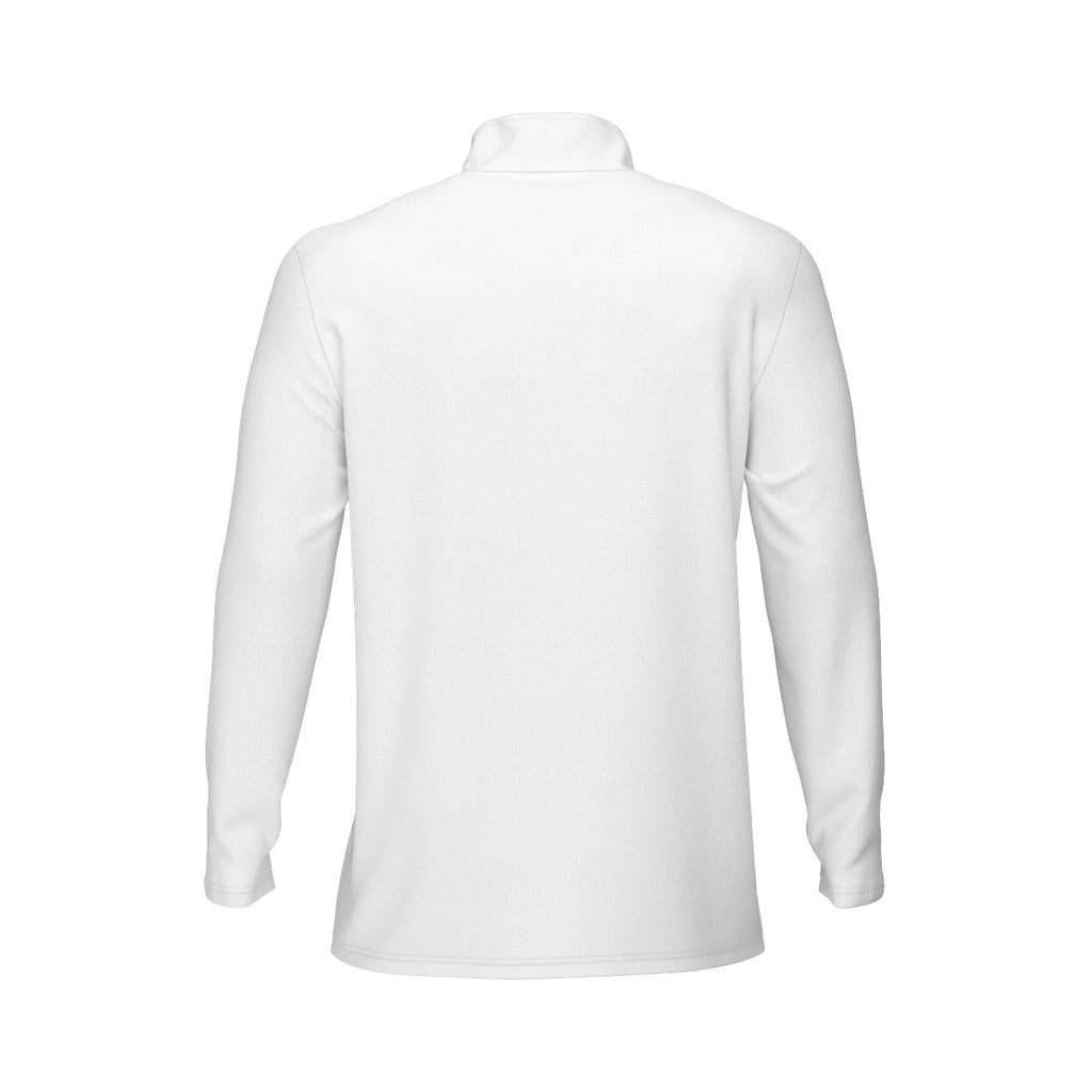 All-Over Print Men's Sports Collar Jersey With Long Sleeve| Interlock