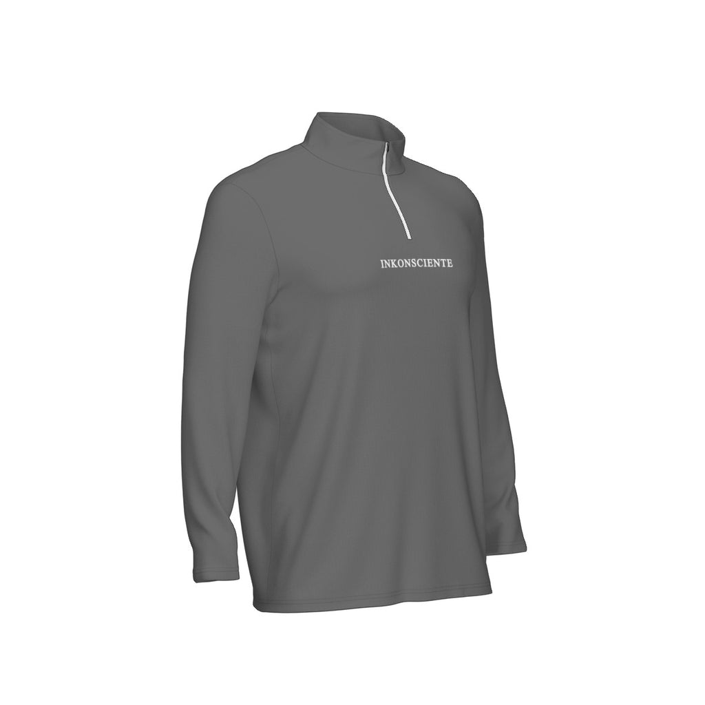 All-Over Print Men's Sports Collar Jersey With Long Sleeve| Interlock