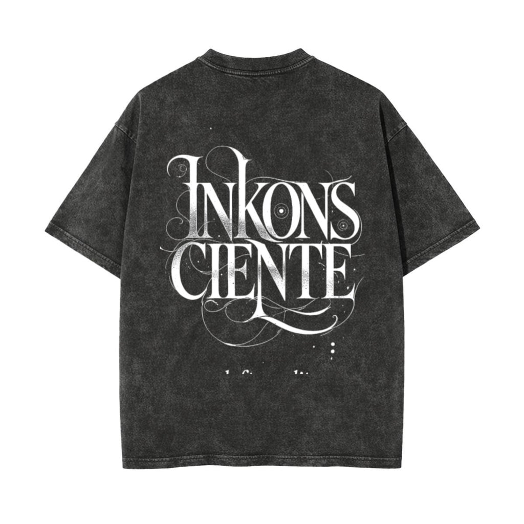 Unisex Heavyweight Washed T-shirt Printed in USA|250GSM Cotton DTF Double-sided