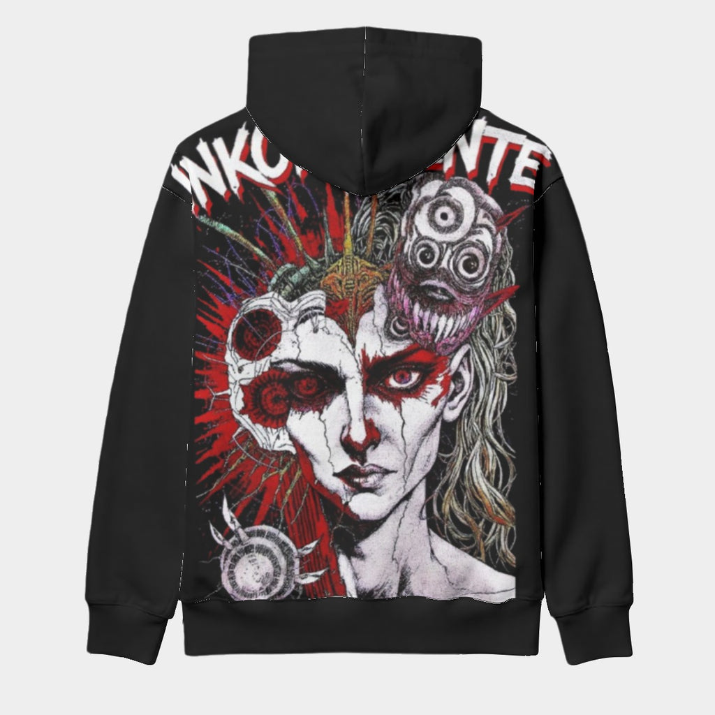 All-Over Print Men's Thicken Pullover Hoodie