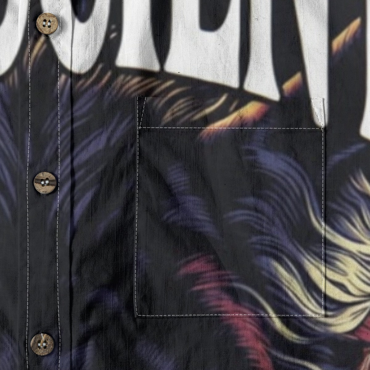 All-Over Print Men's Breathable Cotton Shirt|125GSM