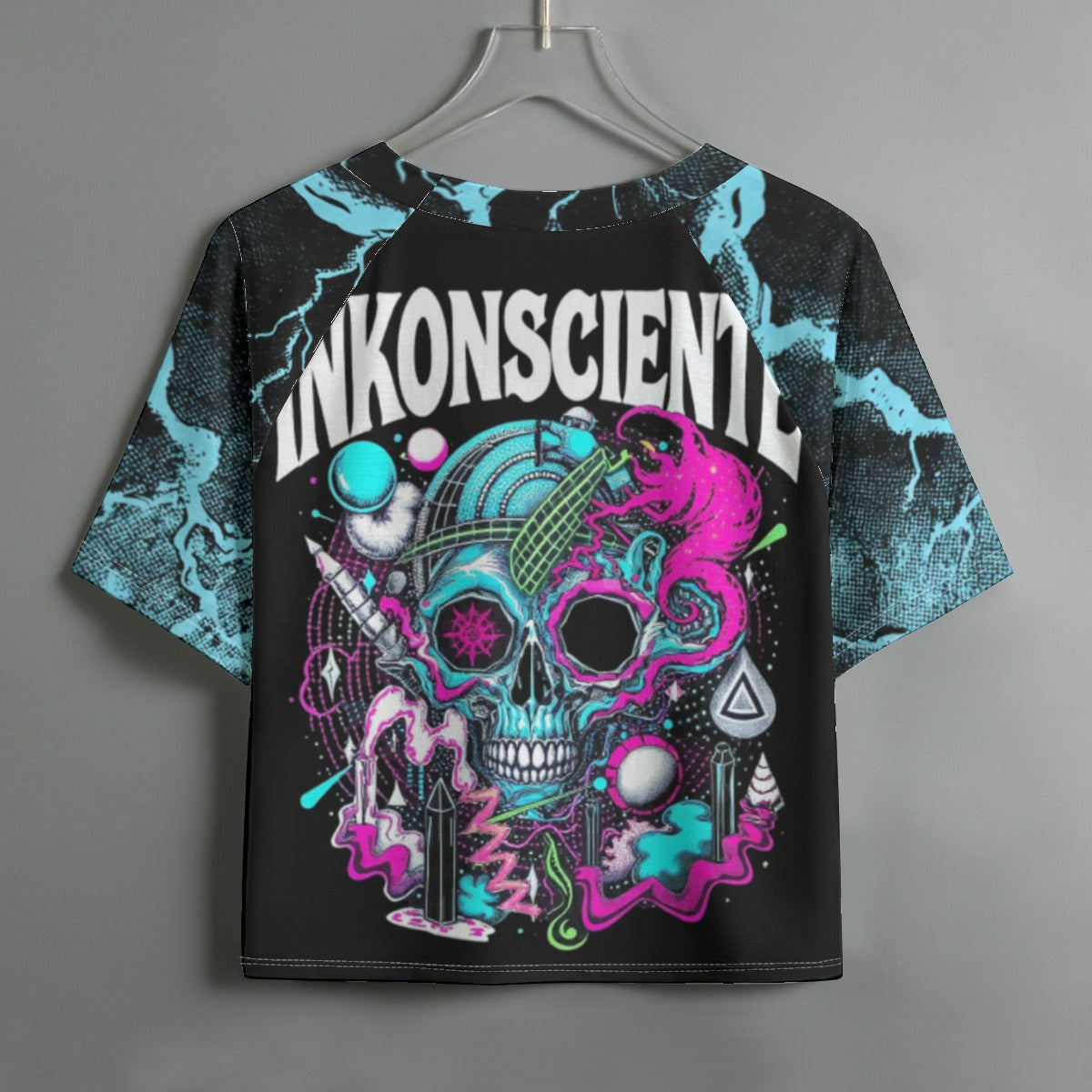 All-Over Print Women's Raglan Sleeve T-Shirt|210GSM