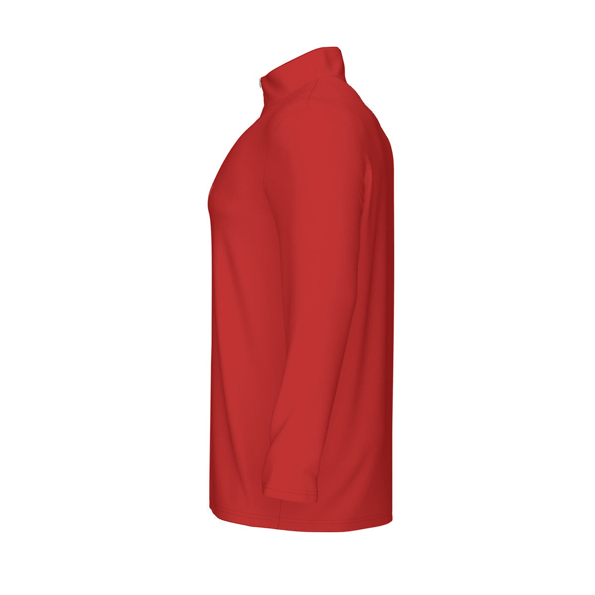 All-Over Print Men's Sports Collar Jersey With Long Sleeve| Interlock
