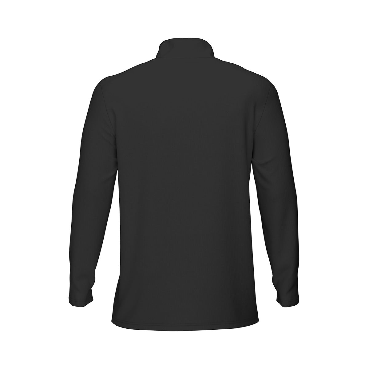 All-Over Print Men's Sports Collar Jersey With Long Sleeve| Interlock