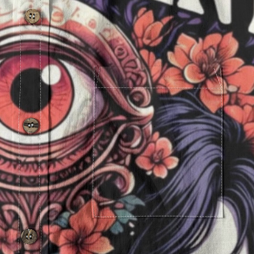 All-Over Print Men's Breathable Cotton Shirt|125GSM