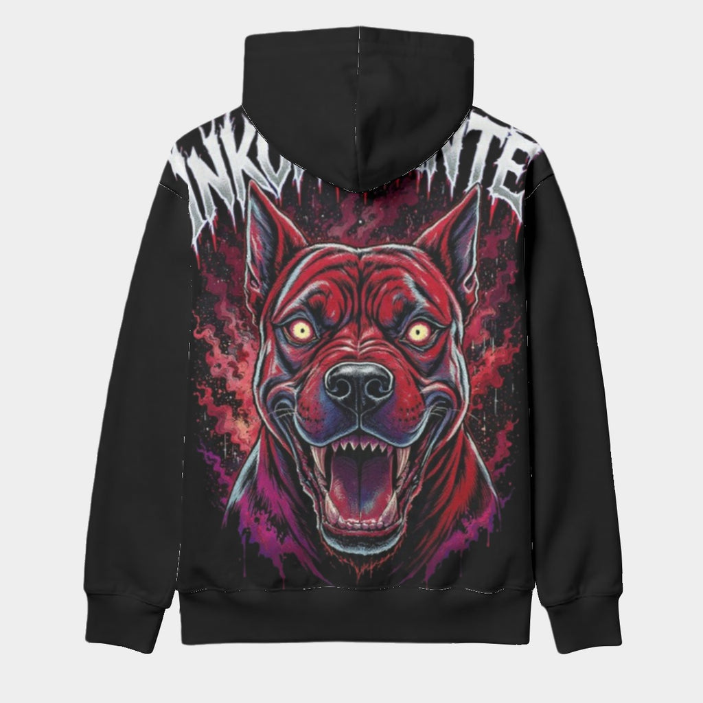 All-Over Print Men's Thicken Pullover Hoodie