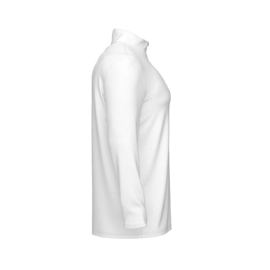 All-Over Print Men's Sports Collar Jersey With Long Sleeve| Interlock