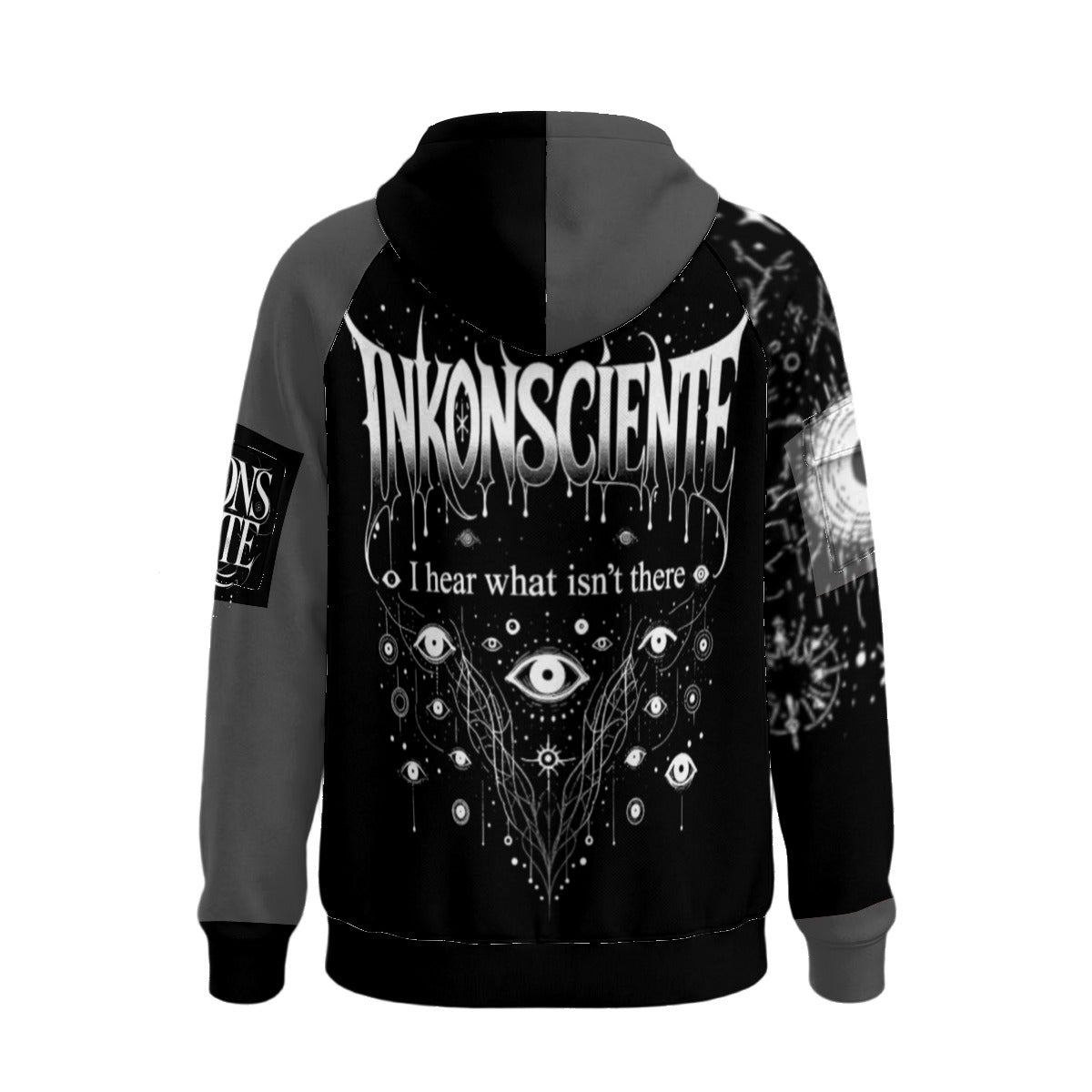 All-Over Print Men’s Fleece Half-Zip Hoodie With Arm Pockets
