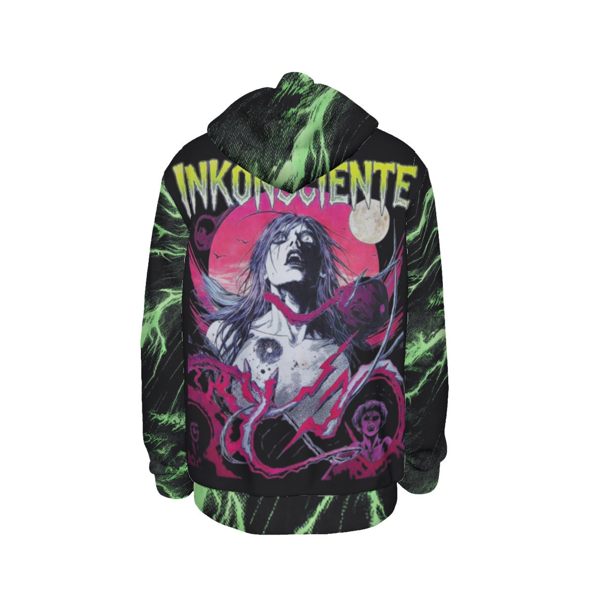 All-Over Print Men's Thicken Pullover Hoodie