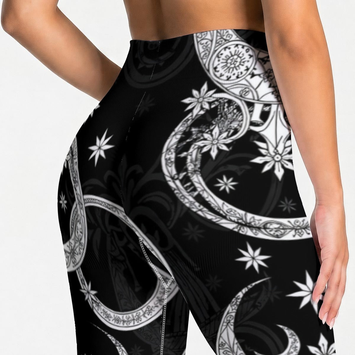 All-Over Print Women's Seamless High Waisted Butt-Lifting Leggings