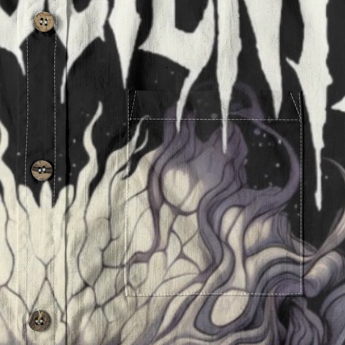 All-Over Print Men's Breathable Cotton Shirt|125GSM