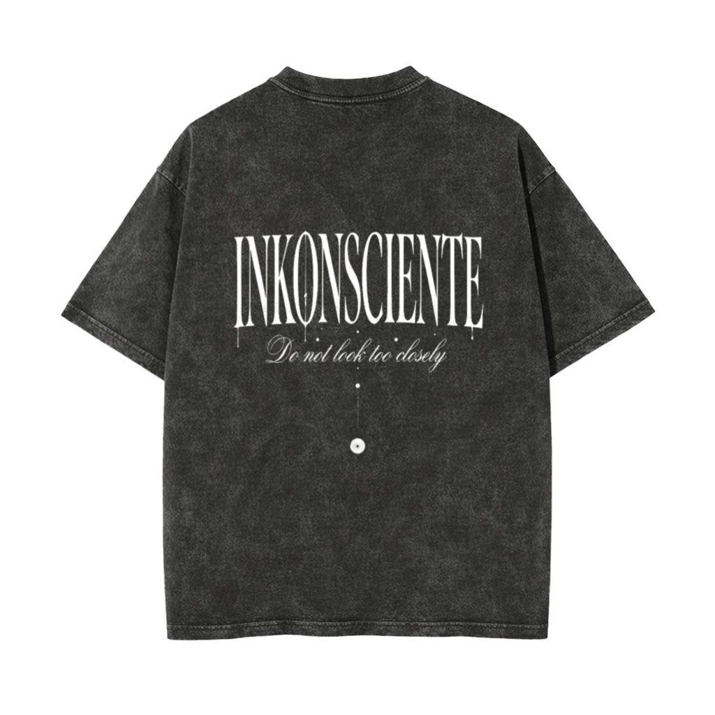 Unisex Heavyweight Washed T-shirt Printed in USA|250GSM Cotton DTF Double-sided