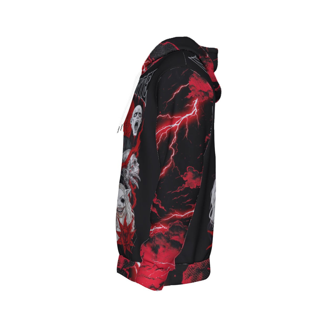 All-Over Print Men's Thicken Pullover Hoodie