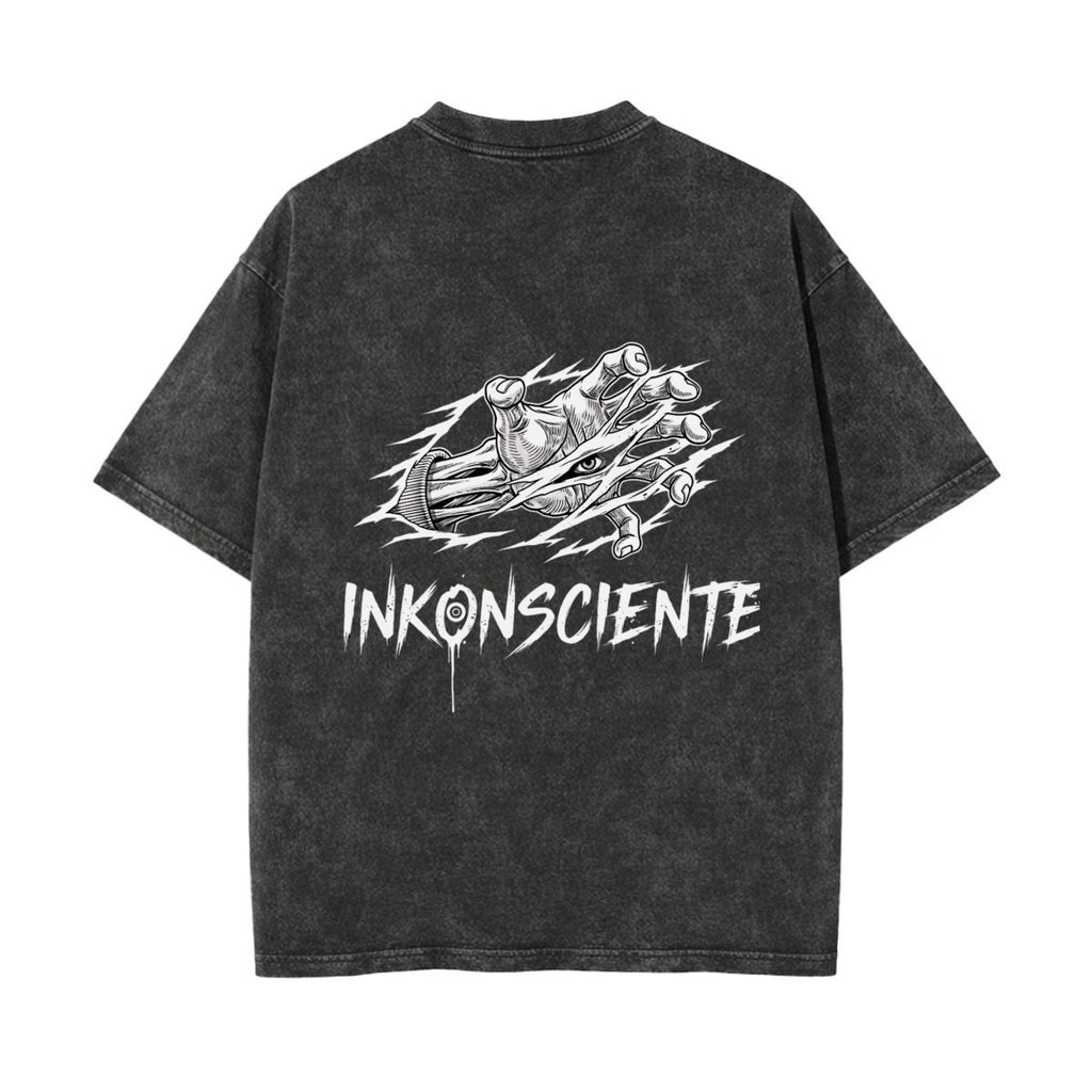 Unisex Heavyweight Washed T-shirt Printed in USA|250GSM Cotton DTF Double-sided