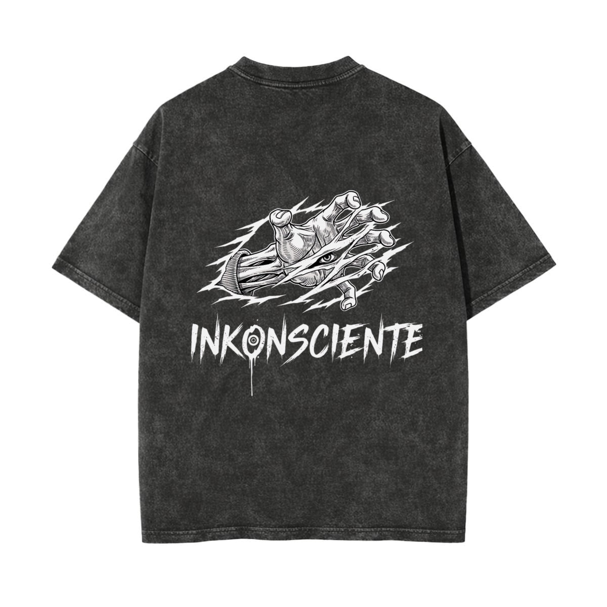 Unisex Heavyweight Washed T-shirt Printed in USA|250GSM Cotton DTF Double-sided