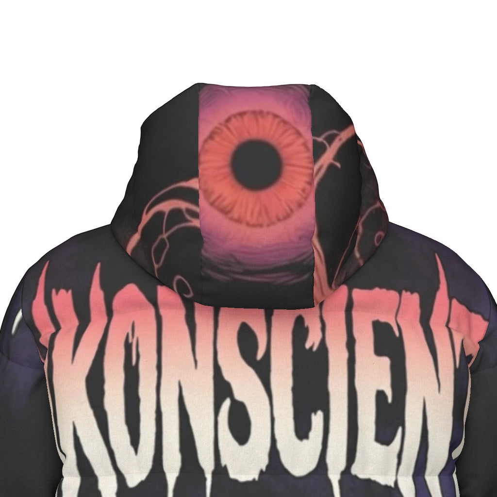 All-Over Print Unisex Long Down Jacket