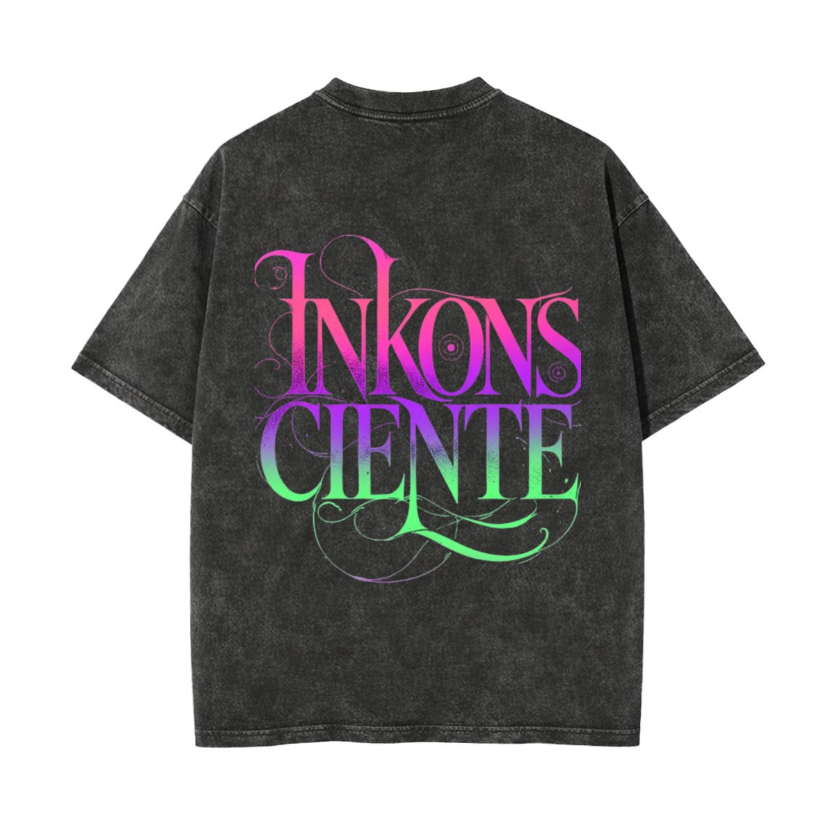 Unisex Heavyweight Washed T-shirt Printed in USA|250GSM Cotton DTF Double-sided