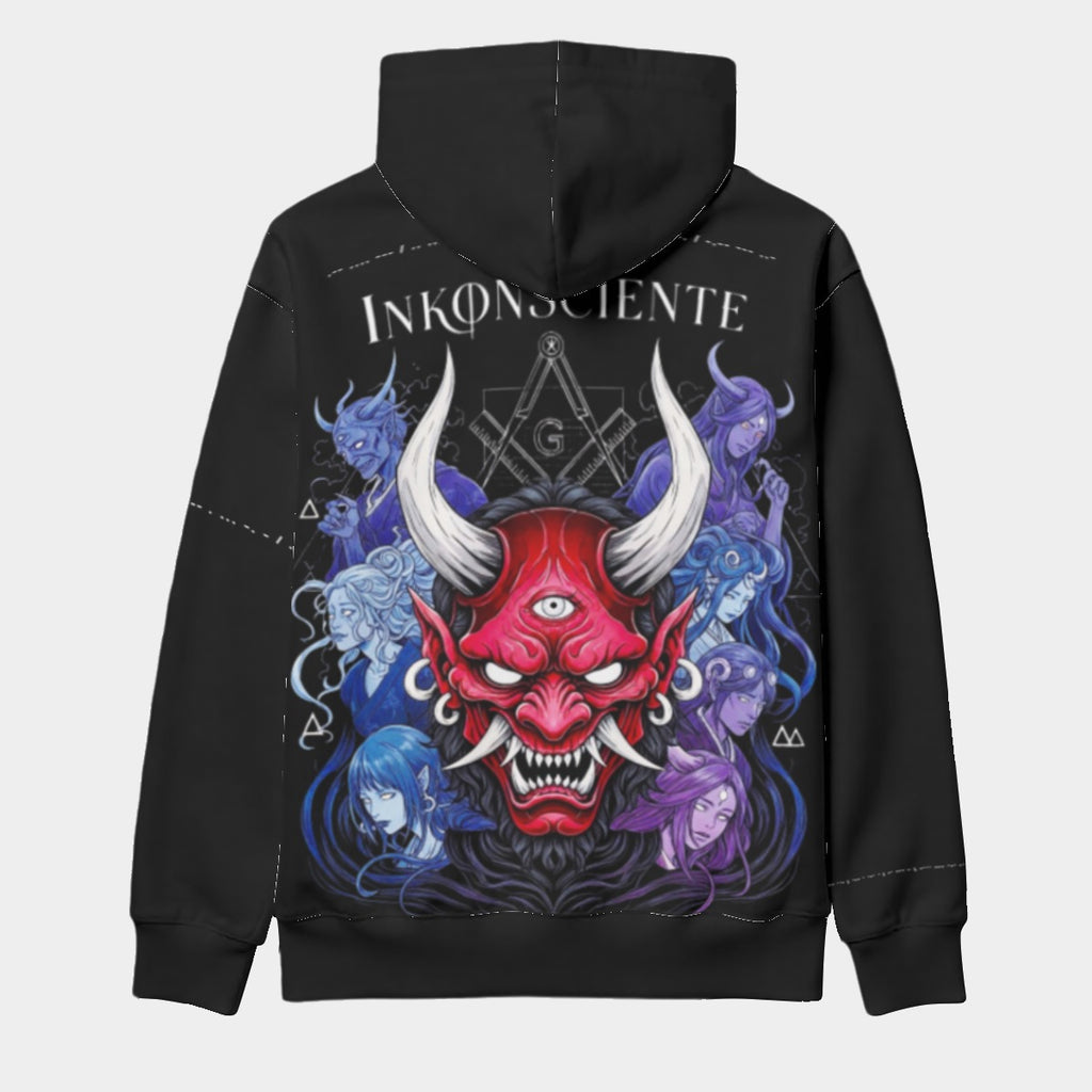 All-Over Print Men's Pullover Hoodie ..-. --- .-.. .-.. --- .-- / - .... . / ... .. --. -. .- .-..