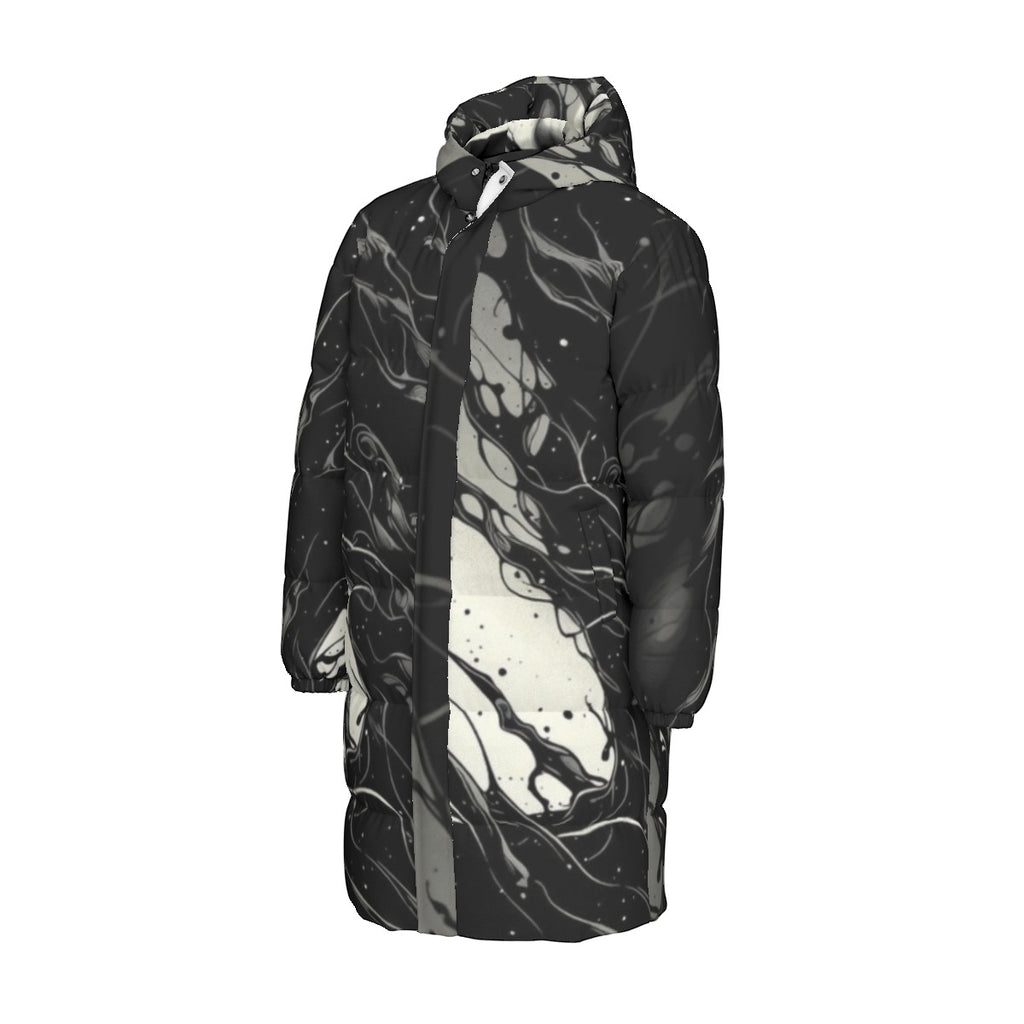 All-Over Print Unisex Long Down Jacket