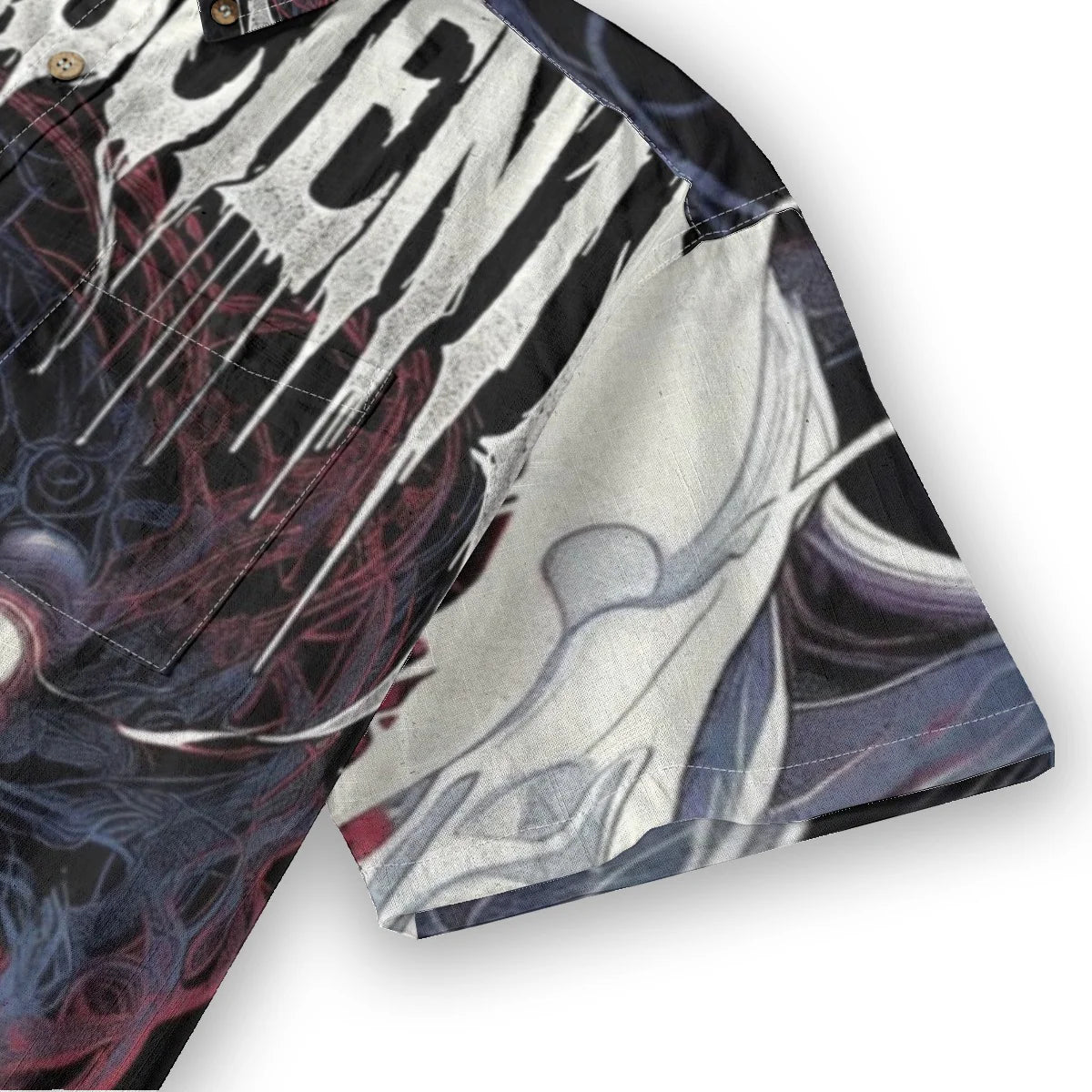 All-Over Print Men's Breathable Cotton Shirt|125GSM