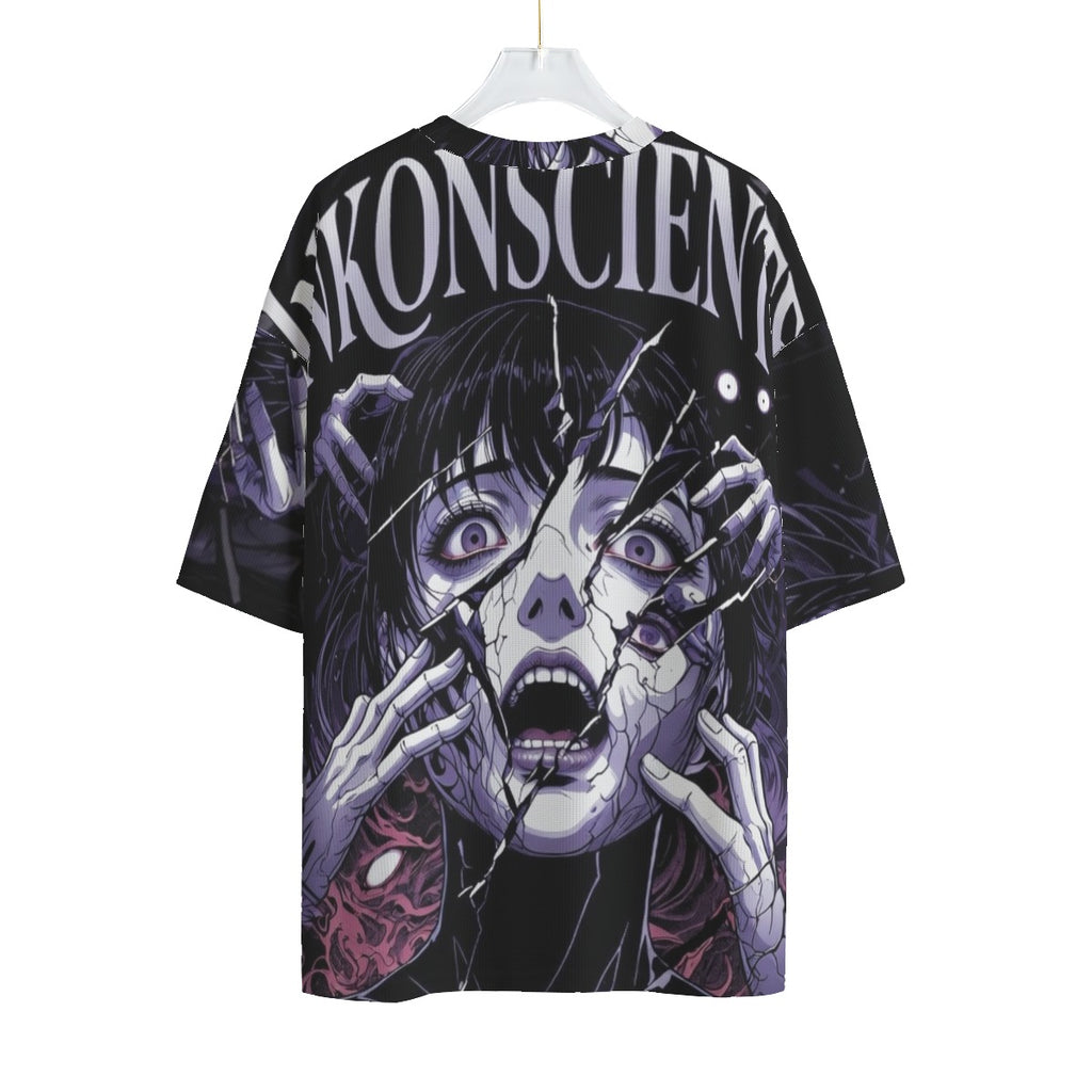 All-Over Print Unisex Drop-shoulder T-shirt