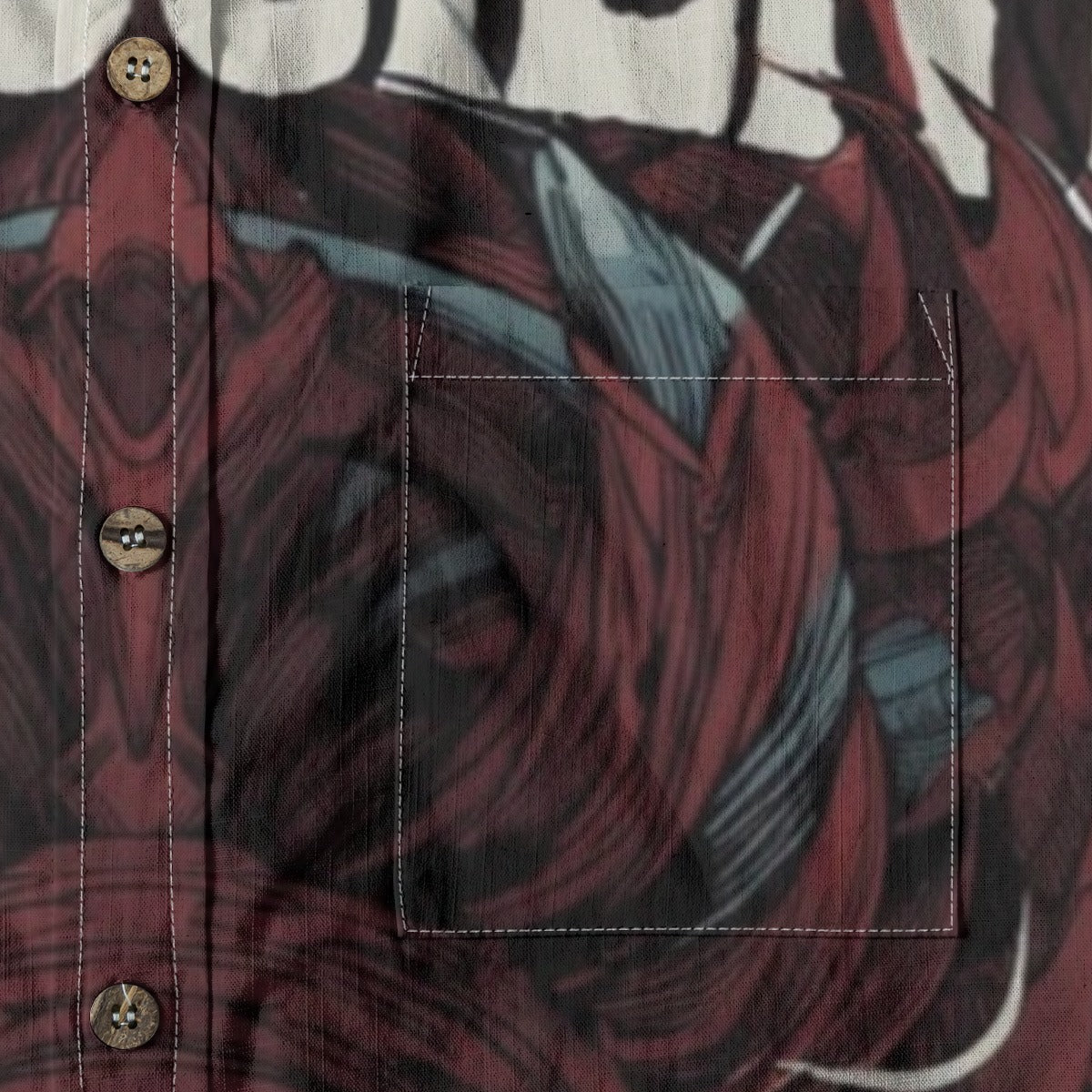 All-Over Print Men's Breathable Cotton Shirt|125GSM