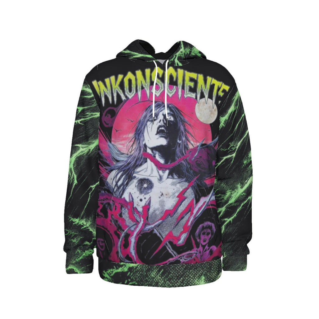 All-Over Print Men's Thicken Pullover Hoodie
