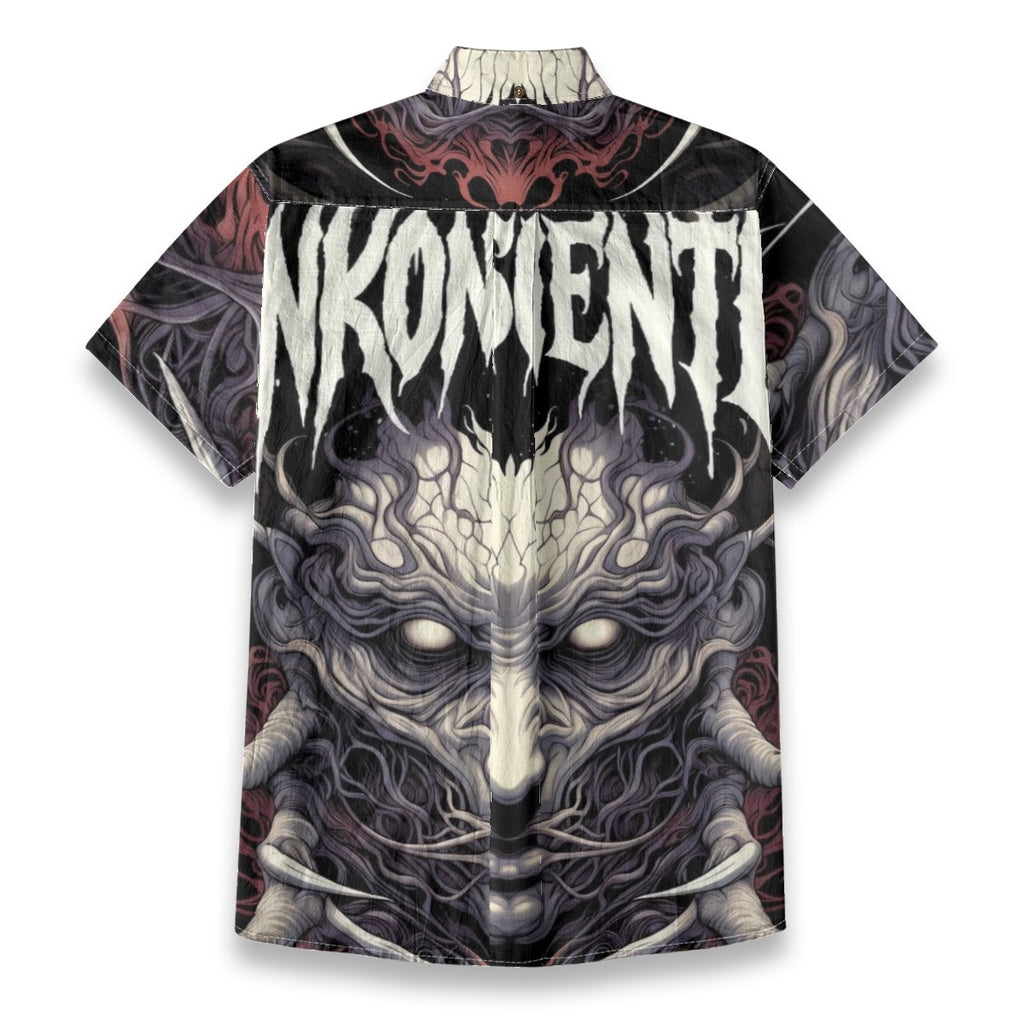 All-Over Print Men's Breathable Cotton Shirt|125GSM