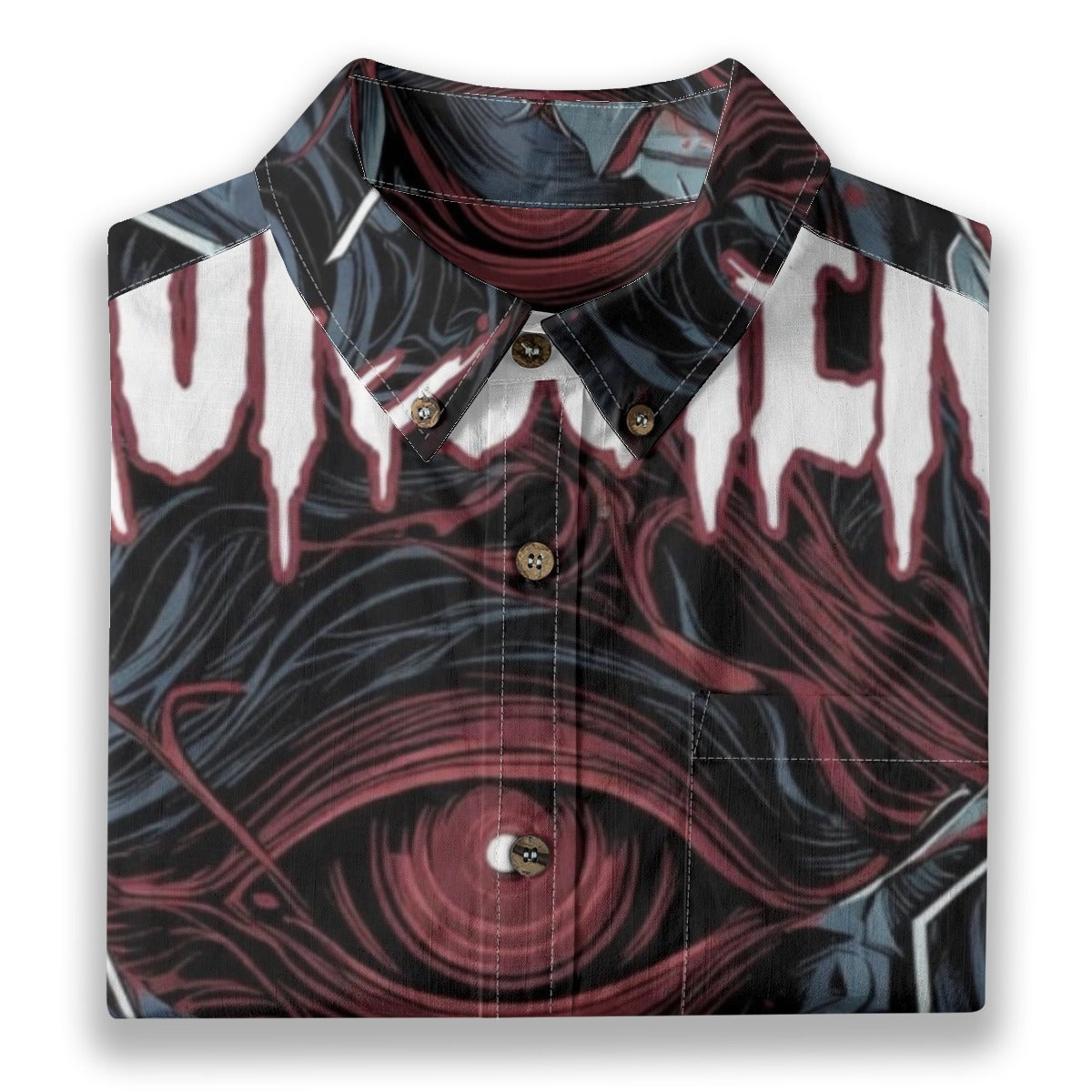 All-Over Print Men's Breathable Cotton Shirt|125GSM