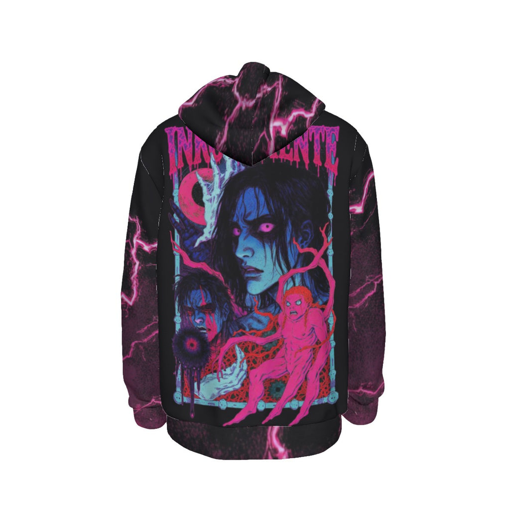 All-Over Print Men's Thicken Pullover Hoodie