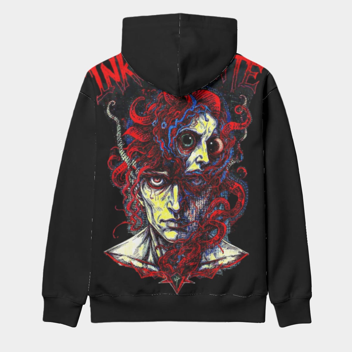All-Over Print Men's Thicken Pullover Hoodie