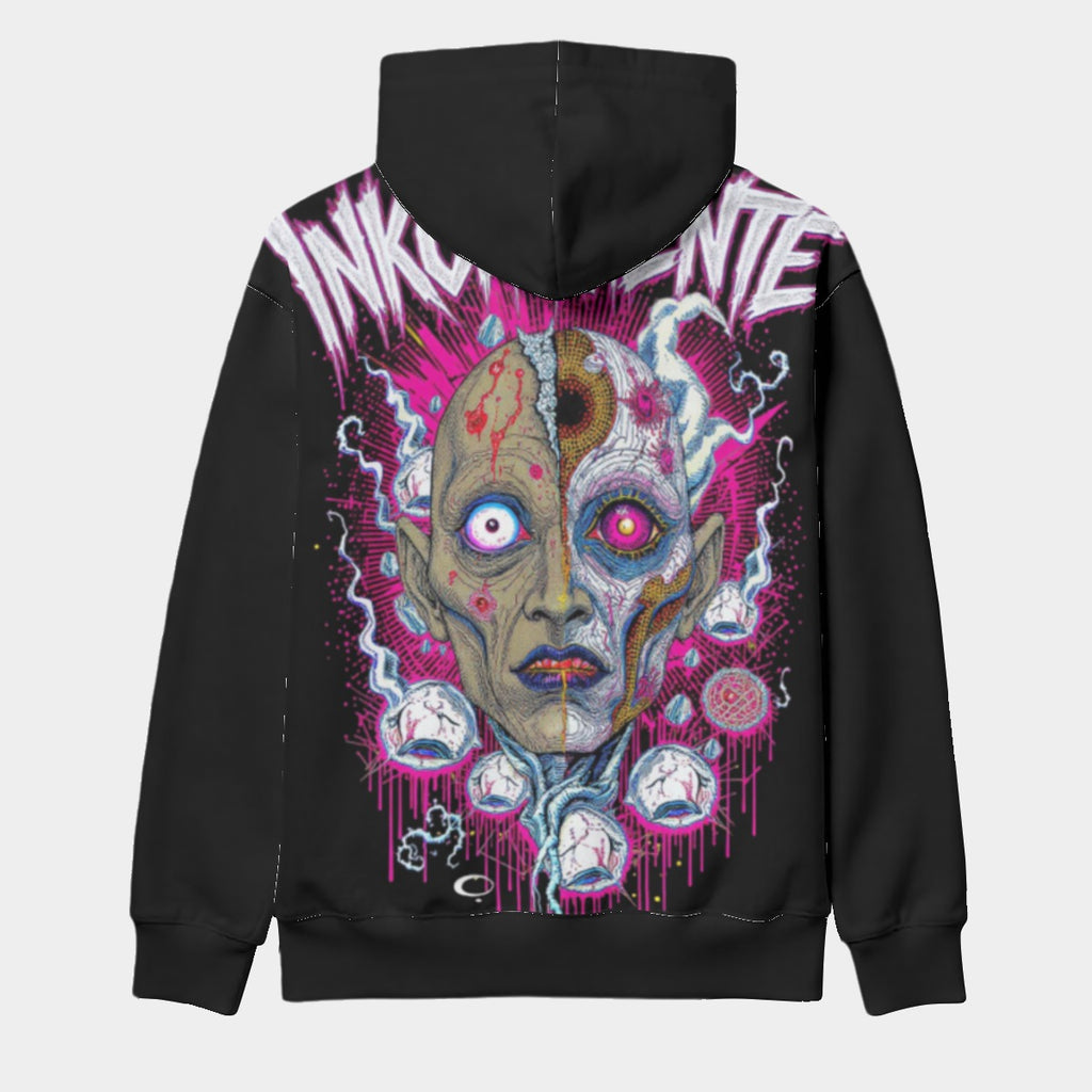 All-Over Print Men's Thicken Pullover Hoodie