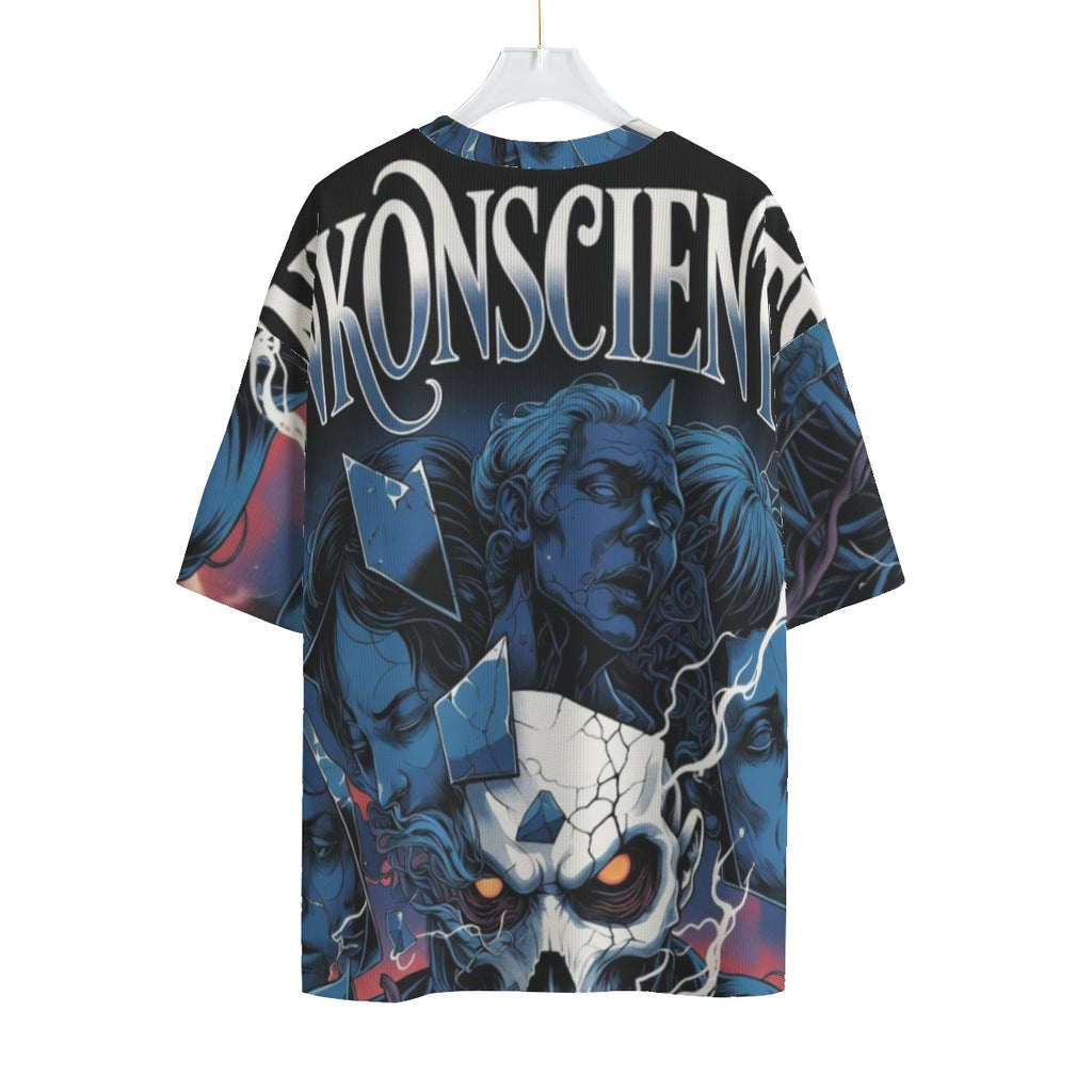 All-Over Print Unisex Drop-shoulder T-shirt