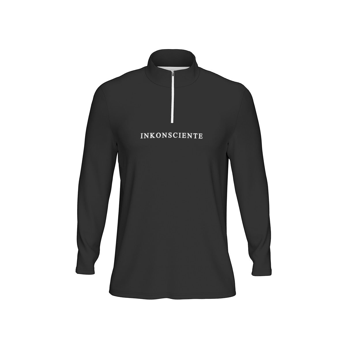 All-Over Print Men's Sports Collar Jersey With Long Sleeve| Interlock