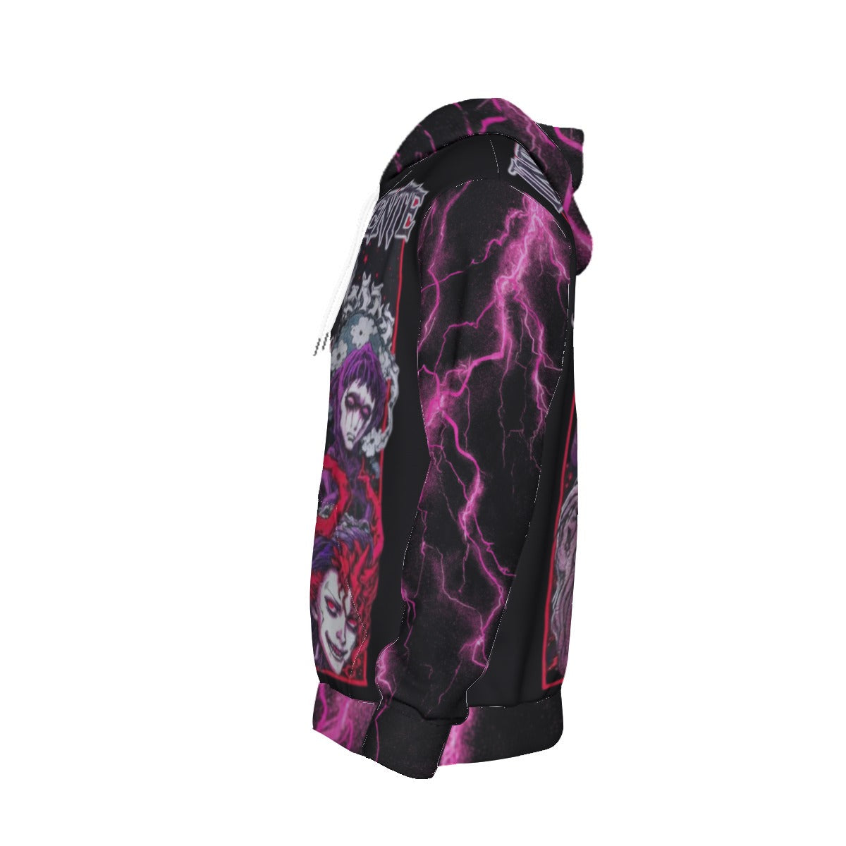 All-Over Print Men's Thicken Pullover Hoodie