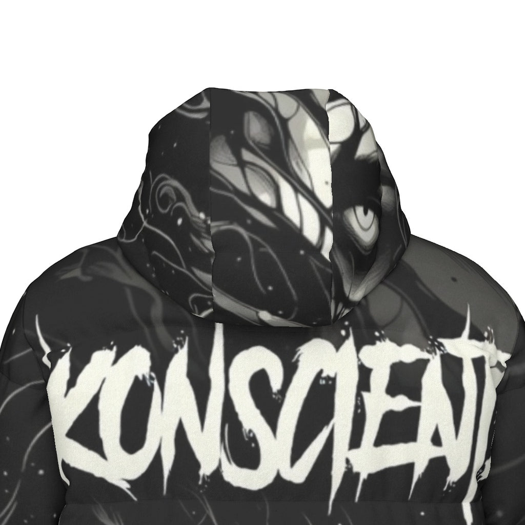 All-Over Print Unisex Long Down Jacket