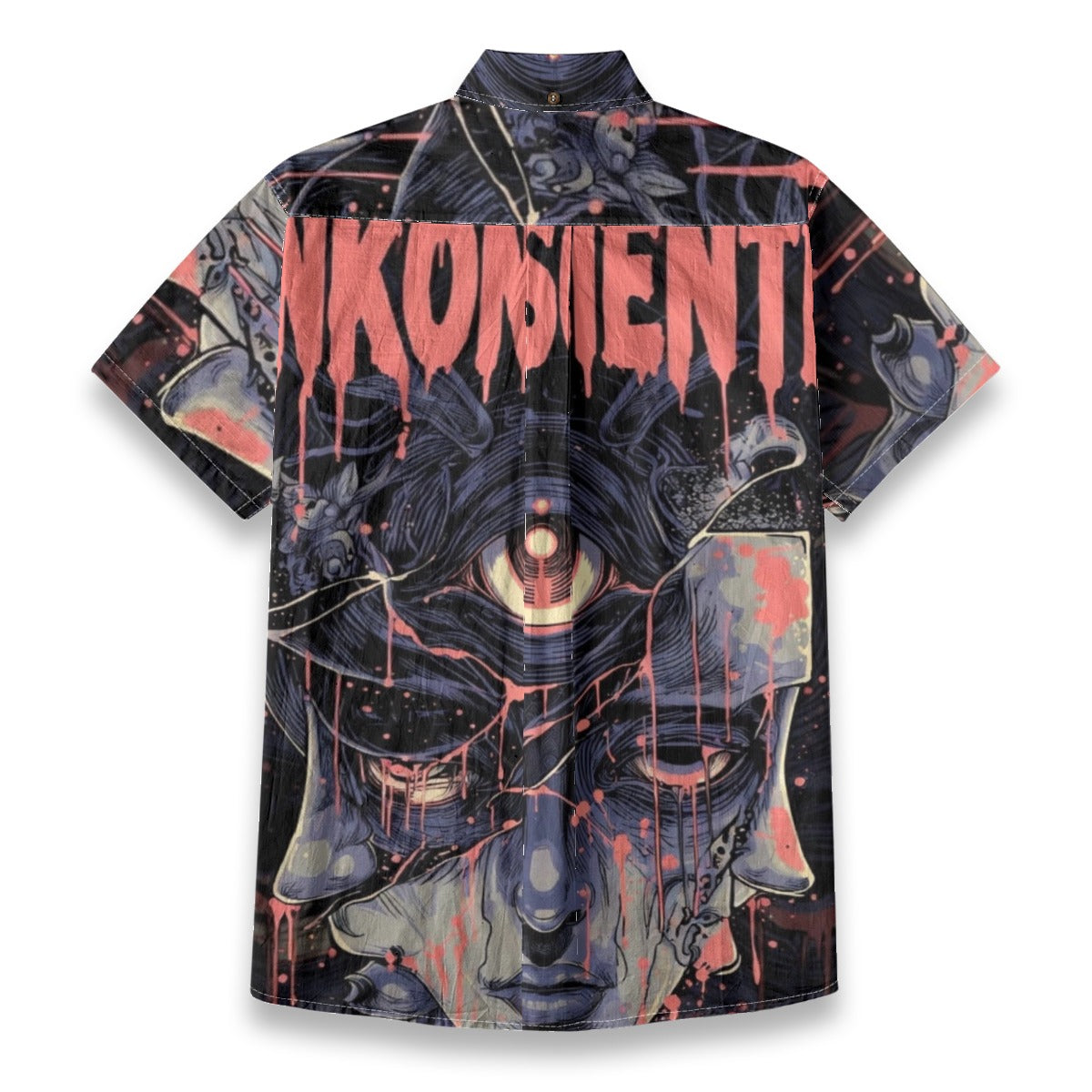 All-Over Print Men's Breathable Cotton Shirt|125GSM