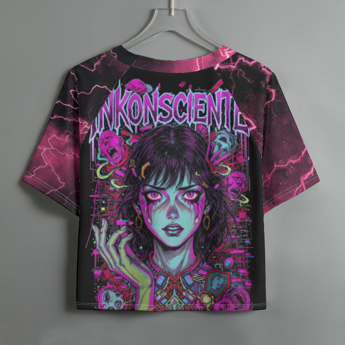 All-Over Print Women's Raglan Sleeve T-Shirt|210GSM